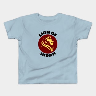 Lion Of Judah | Christian Saying Kids T-Shirt